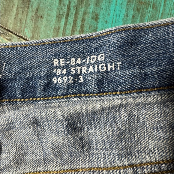 J. Crew Mid-rise Straight Jean Raw Hem Size 35 = Size 20 - Picture 12 of 16